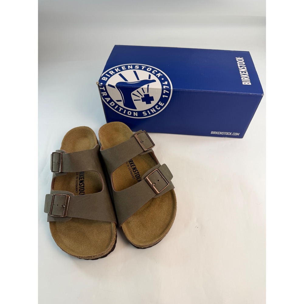 Birkenstock Arizona BS Mocha Brown Sandals Regular Fit 1052531 Womens 9 Mens 7